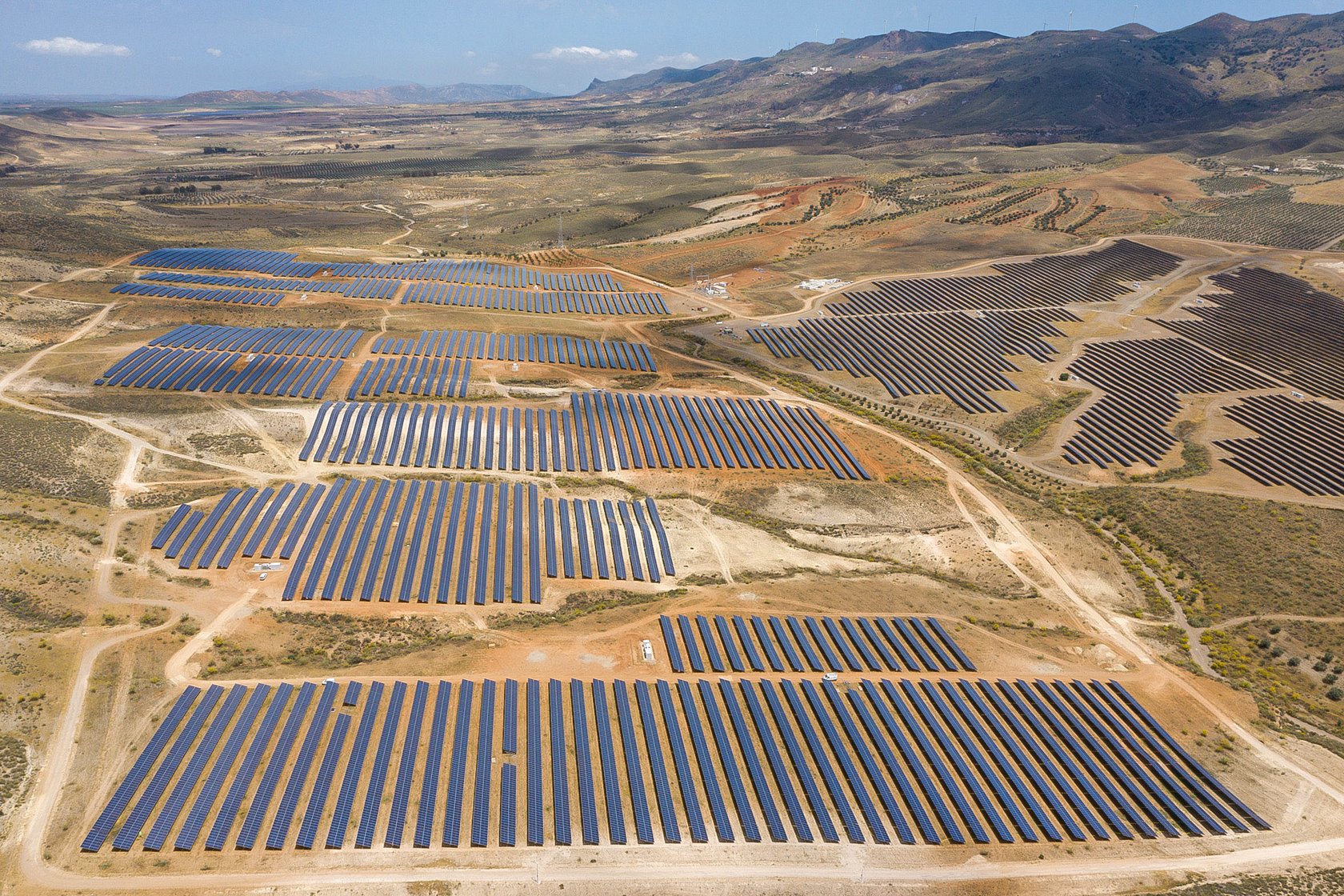 Photovoltaik Solarpark Anlage von Aquila Capital