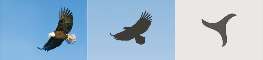 The Aquila Capital Logo a flying eagle