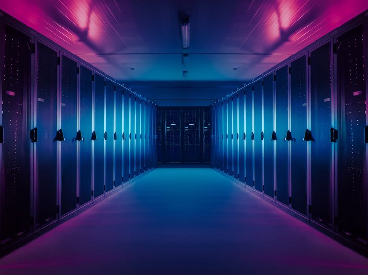 Aquila Capital Asset Data Centers Raum mit Rechenzentren