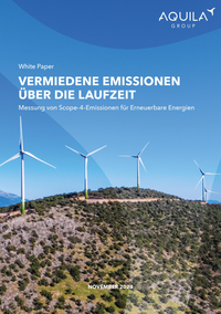 Vermiedene Emissionen über die Laufzeit von Erneuerbaren Energien Cover